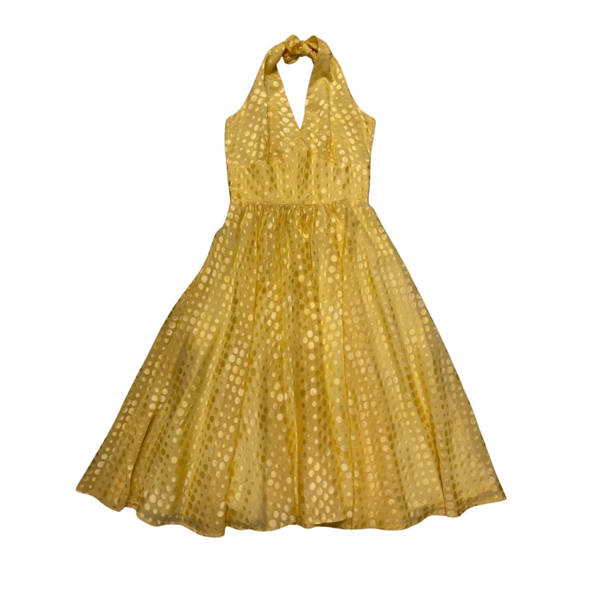 Abito midi pois anni 50