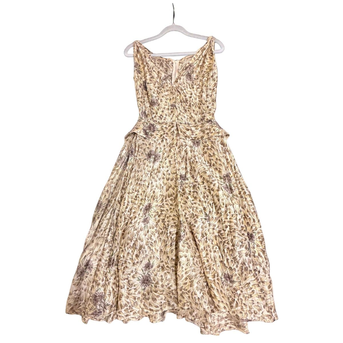 Abito sartoriale da cocktail con code anni 50